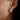 Diamond-Embellished Spotted Shell Earrings