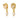 Diamond-Embellished Spotted Shell Drop Pearl Earrings