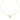 Mother-of-Pearl Wavy Necklace with Pearl Inlay