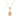 Cheshire Cat|Clear Quartz Gold Necklace