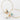 Pear Tree Flower & Blue Bird Small Hoops