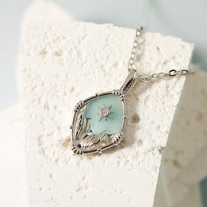 Luminous Journey Silver NECKLACES - AMAZONYTE