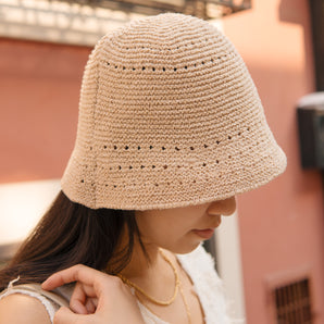 Knitted Bucket Hat