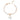 ALICE|Blue Topaz & Pearl Gold Bow Tennis Bracelet