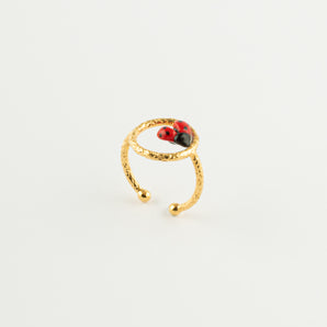 Ladybird Circle Ring