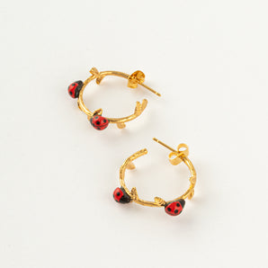 Ladybird Branch Earrings