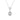 Cheshire Cat|Clear Quartz Silver Necklace