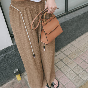 Elastic Casual Pants