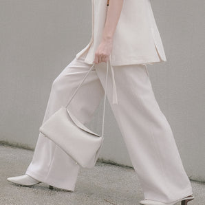PRE-ORDER | Two-Tone Hobo Corn Leather – SOFT GREY