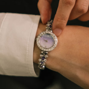 VINTAGE｜Purple Gemstone Watch