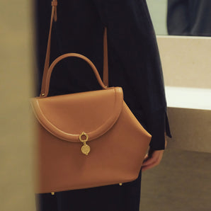 The Miro Corn Leather Bag - TAN