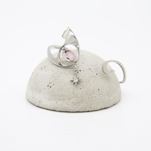 LunaWhisker | Starry Cat Mineral Bracelet