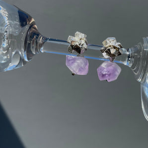 MADE BY MOOD｜Crystal Section Earrings