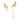 LILY OF THE VALLEY|Gold Asymmetrical Earrings