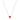 SWEETHEART | Silver Carnelian Double Sided Necklace