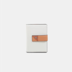 Two-Tone Flap Wallet – OAT & CARAMEL