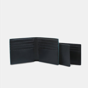 Two-Tone Bifold Wallet – BLACK & THYME
